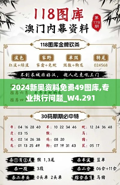 2024新奥资料免费49图库,专业执行问题_W4.291