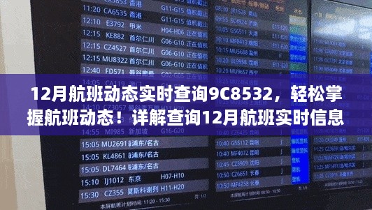 掌握航班动态，轻松查询9C8532航班实时信息指南