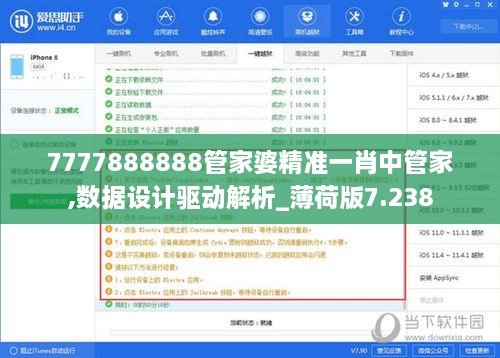 7777888888管家婆精准一肖中管家,数据设计驱动解析_薄荷版7.238