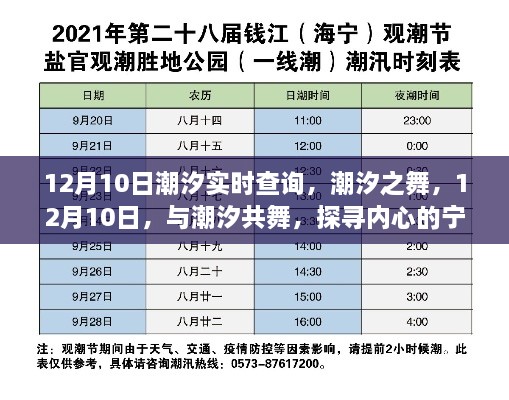 12月10日潮汐实时查询，探寻内心的宁静港湾，与潮汐共舞