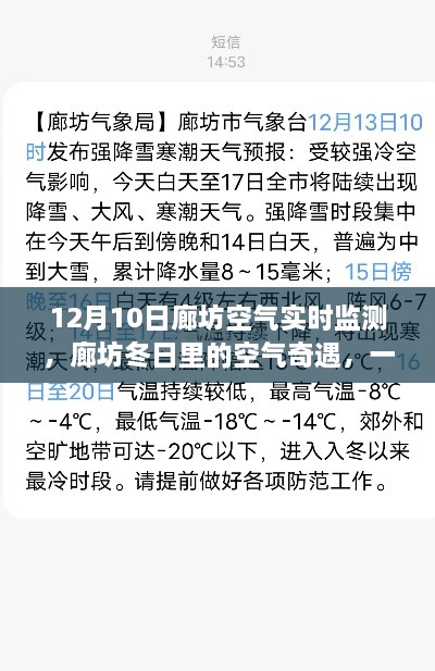 廊坊冬日空气奇遇，实时监测下的空气亲密接触与友情的温暖相伴