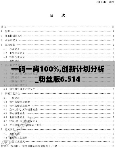 一码一肖100%,创新计划分析_粉丝版6.514