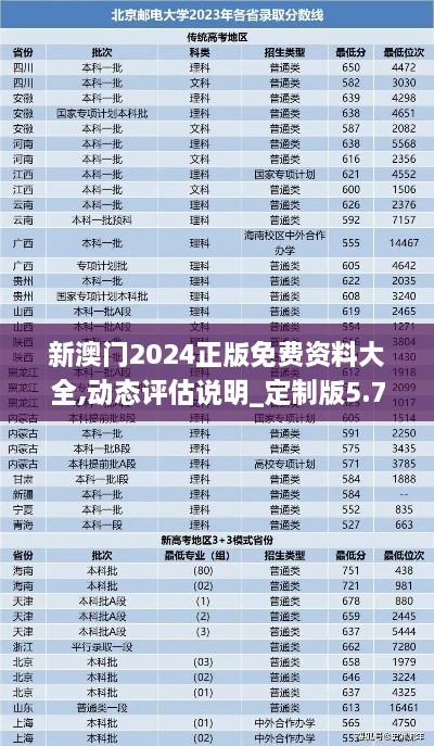 新澳门2024正版免费资料大全,动态评估说明_定制版5.751