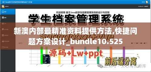 新澳内部最精准资料提供方法,快捷问题方案设计_bundle10.525