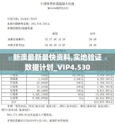 新澳最新最快资料,实地验证数据计划_VIP4.530