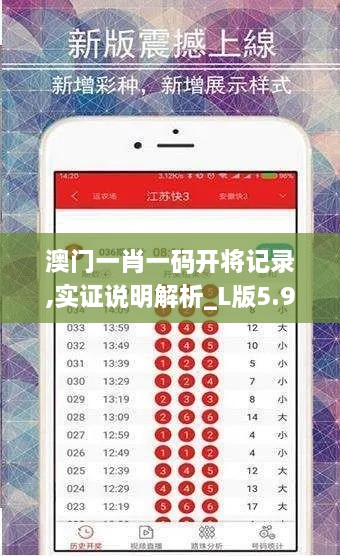 澳门一肖一码开将记录,实证说明解析_L版5.982