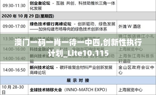 澳门一码一肖一待一中四,创新性执行计划_Lite10.115