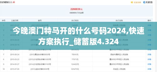 今晚澳门特马开的什么号码2024,快速方案执行_储蓄版4.324