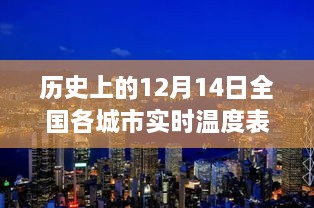 历史上的暖心时刻，十二月十四日全国城市温度纪实与暖心故事