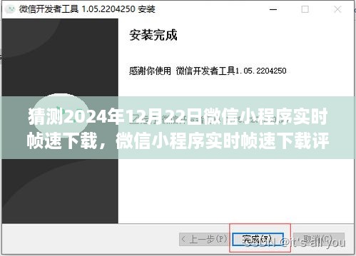 微信小程序实时帧速下载预测版评测，特性、体验、竞品对比及用户群体深度分析（2024年预测版）