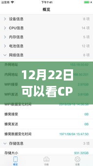 揭秘，CPU实时数据监控程序的诞生与运行之旅——以12月22日为例