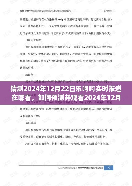 如何预测并观看2024年12月22日乐呵呵实时报道，详细步骤与观看指南