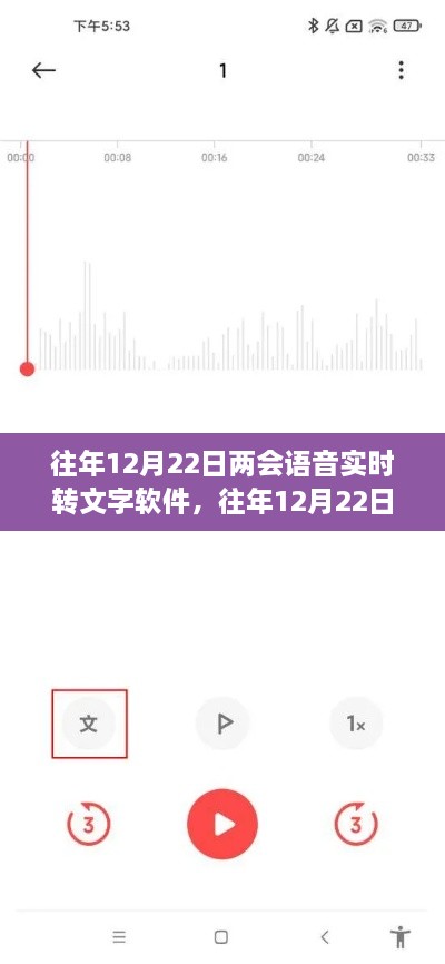 往年12月22日两会语音实时转文字软件详解与评测报告