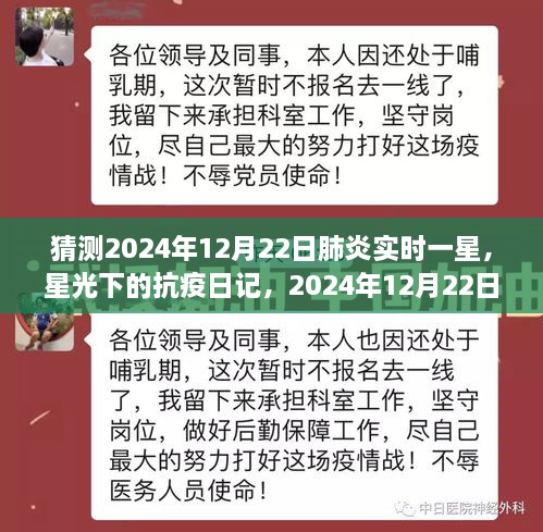 星光下的抗疫日记，2024年12月22日肺炎实时观察与温馨日常