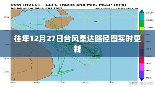 台风桑达路径图实时更新（往年12月27日）