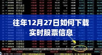 往年12月27日实时股票信息下载攻略