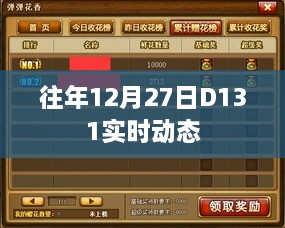 往年12月27日D131实时更新概况