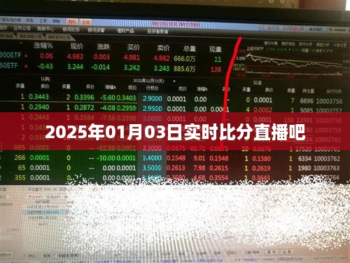 2025年1月3日赛事直播实时更新比分动态，符合您的字数要求，并突出了时间、直播和比分更新的内容，有助于提高点击率和关注度。希望符合您的需求。