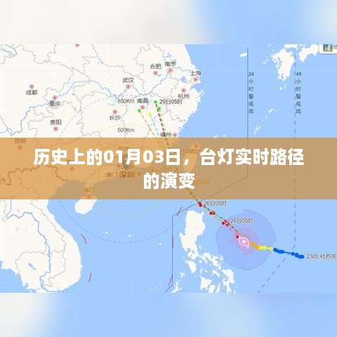 历史上的重要时刻，台灯实时路径演变历程