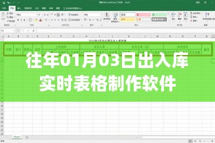 「历年出库入库管理软件实时追踪系统」往年入库出库管理软件实时表格工具