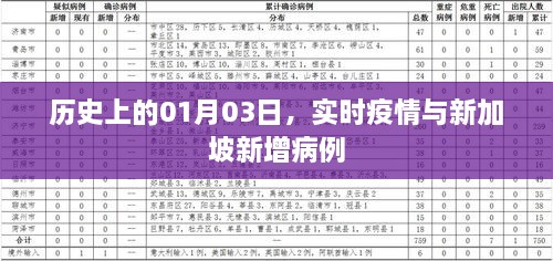 疫情动态，新加坡新增病例与历史上的今天