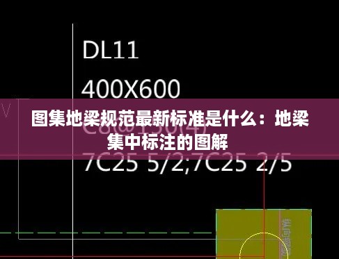 图集地梁规范最新标准是什么：地梁集中标注的图解 