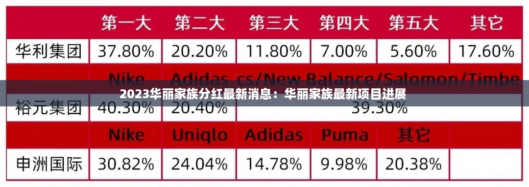 2023华丽家族分红最新消息：华丽家族最新项目进展 