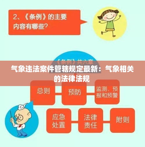 气象违法案件管辖规定最新：气象相关的法律法规 