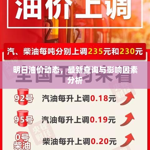 明日油价动态，最新查询与影响因素分析