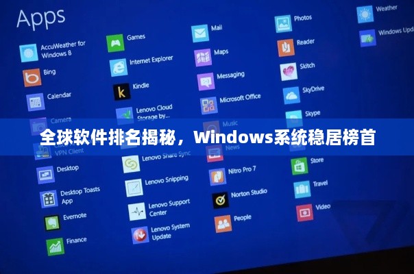 全球软件排名揭秘，Windows系统稳居榜首