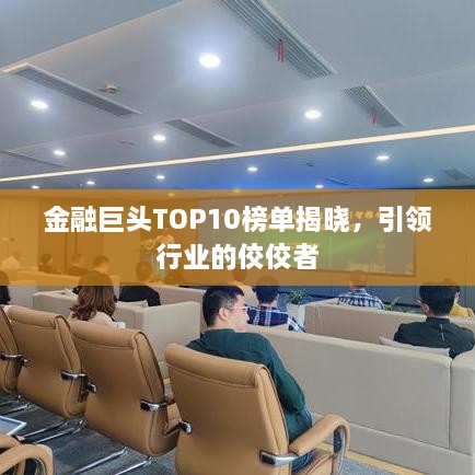 金融巨头TOP10榜单揭晓，引领行业的佼佼者