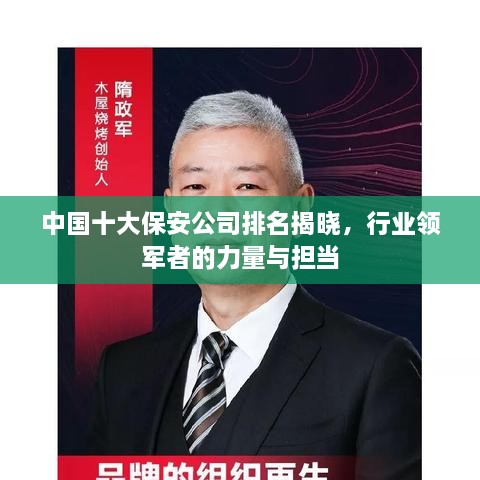 中国十大保安公司排名揭晓，行业领军者的力量与担当