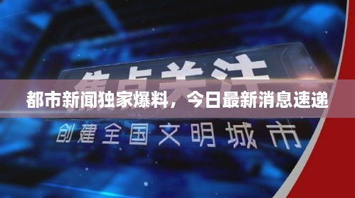 都市新闻独家爆料，今日最新消息速递