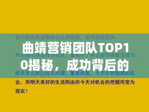 曲靖营销团队TOP10揭秘，成功背后的秘密武器