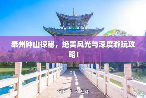 泰州钟山探秘，绝美风光与深度游玩攻略！