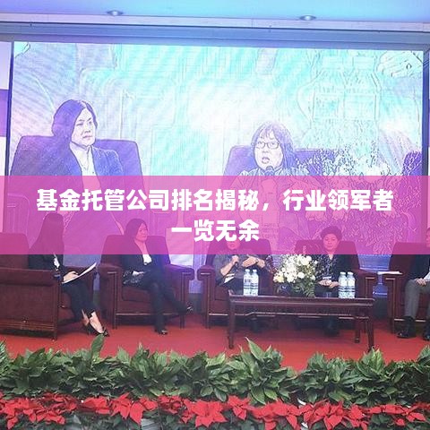 基金托管公司排名揭秘，行业领军者一览无余