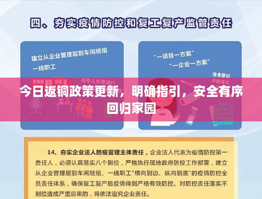 今日返铜政策更新，明确指引，安全有序回归家园