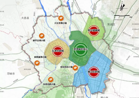 成都市新津县最新规划概览，一、新津县概述