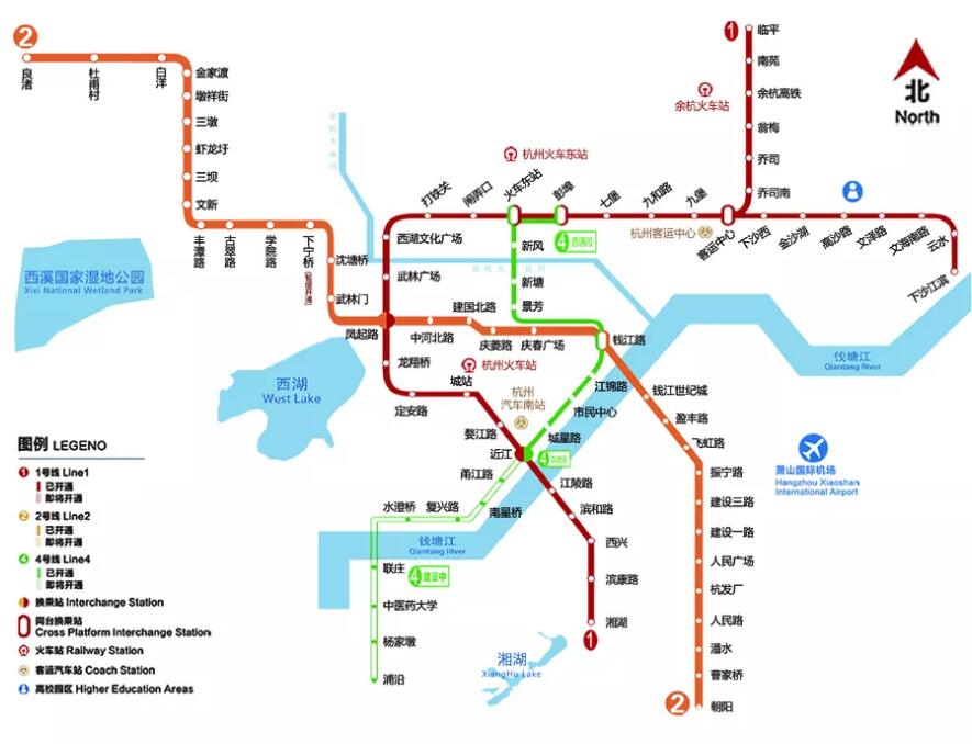 揭秘杭州地铁3号线最新线路图，11月8日版更新发布