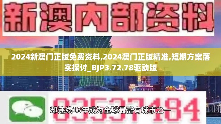 2024新澳门正版免费资料,2024澳门正版精准,短期方案落实探讨_BJP3.72.78驱动版