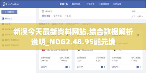 新澳今天最新资料网站,综合数据解析说明_NDG2.48.95融元境