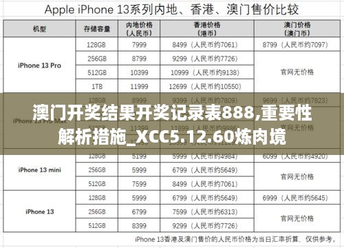 澳门开奖结果开奖记录表888,重要性解析措施_XCC5.12.60炼肉境