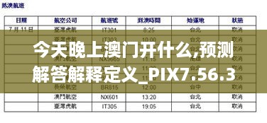 今天晚上澳门开什么,预测解答解释定义_PIX7.56.38自由版