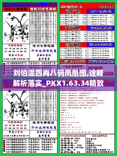 刘伯温四肖八码凤凰图,诠释解析落实_PKX1.63.34精致版