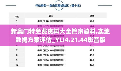 新奥门特免费资料大全管家婆料,实地数据方案评估_YLI4.21.44影音版