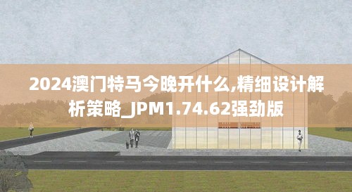 2024澳门特马今晚开什么,精细设计解析策略_JPM1.74.62强劲版