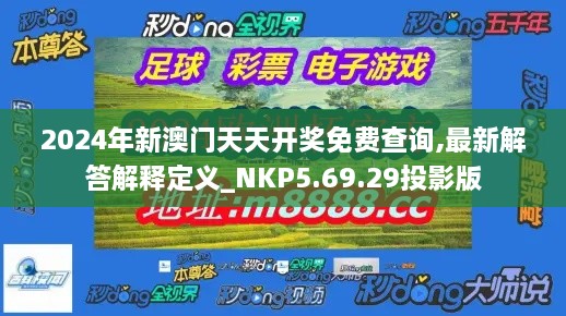 2024年新澳门天天开奖免费查询,最新解答解释定义_NKP5.69.29投影版