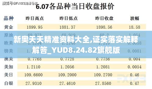 新奥天天精准资料大全,证实落实解释解答_YUD8.24.82旗舰版