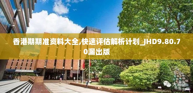 香港期期准资料大全,快速评估解析计划_JHD9.80.70漏出版