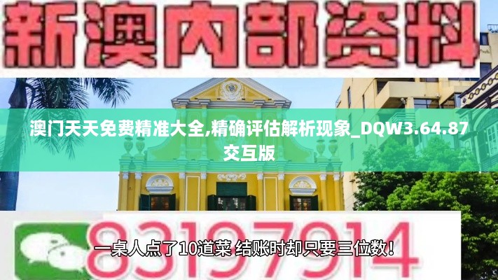 澳门天天免费精准大全,精确评估解析现象_DQW3.64.87交互版